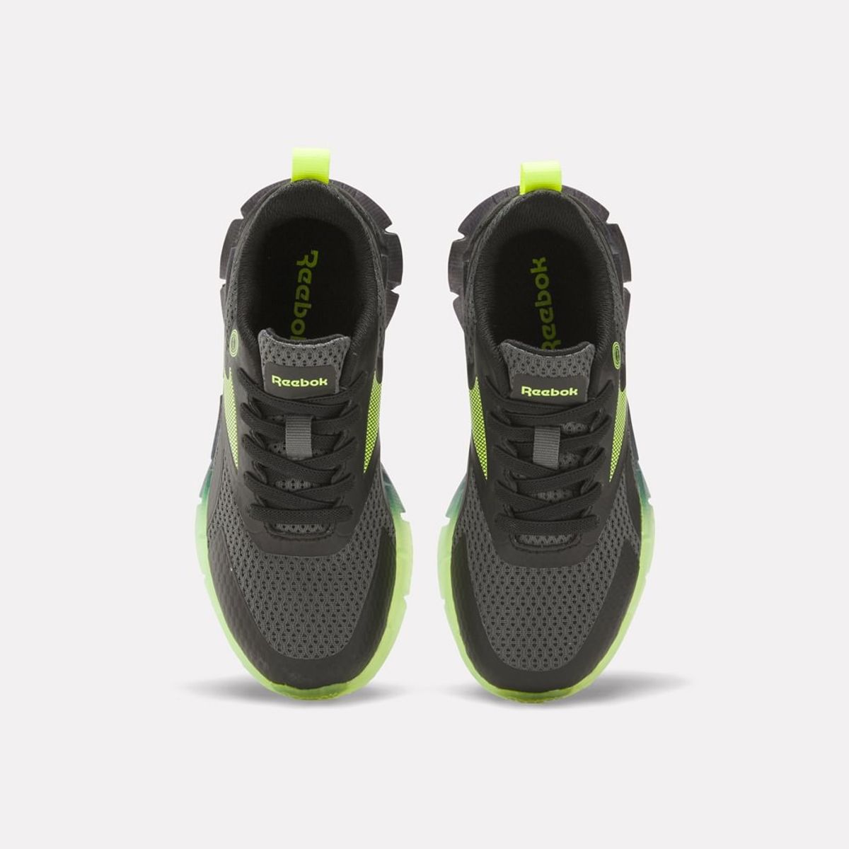 REEBOK - Tenis Reebok Niño Zig N Glow Elastic Lace - Negro