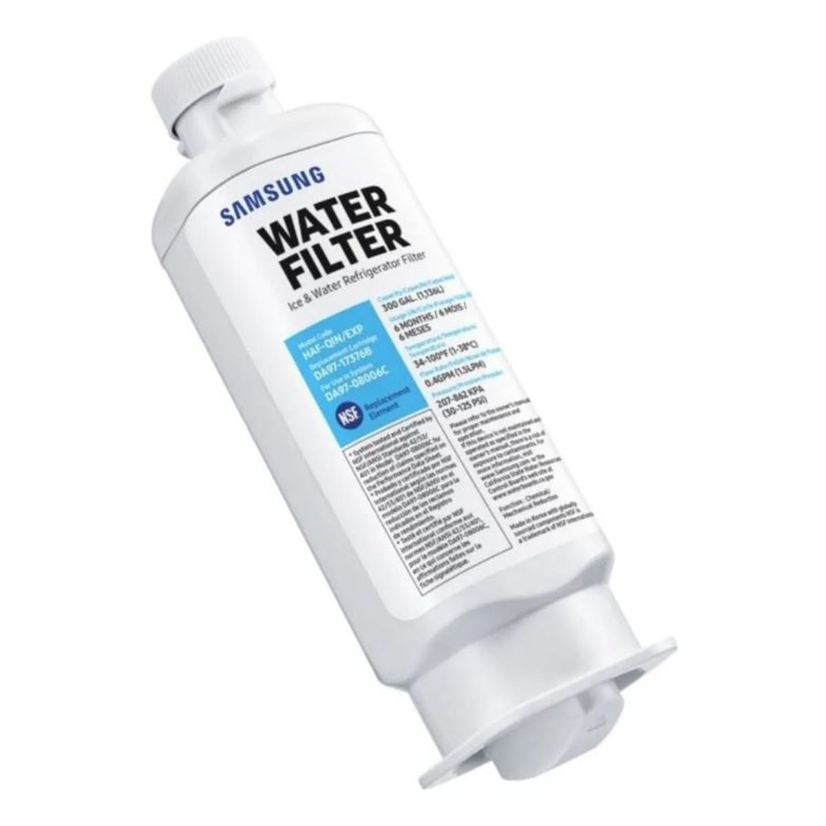 SAMSUNG - Filtro de Agua DA97-17376B o HAF-QIN para Nevecon SAMSUNG Smart Hub