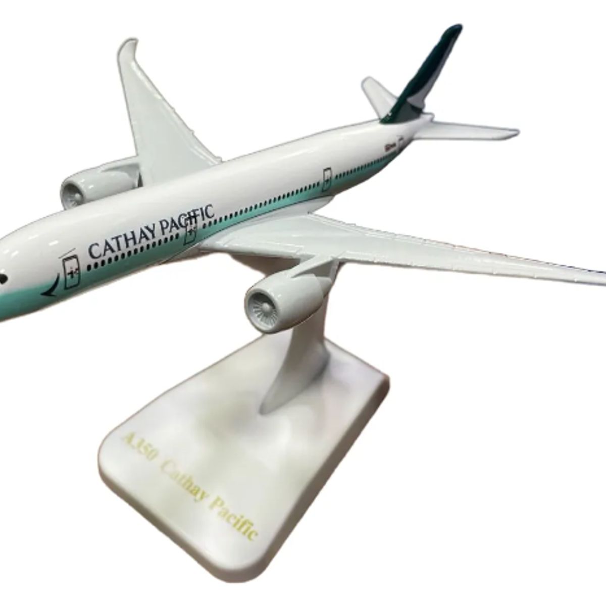 GENERICO - Avion Aircraft Model Airbus A350 Cathay Pacific a escala 1400
