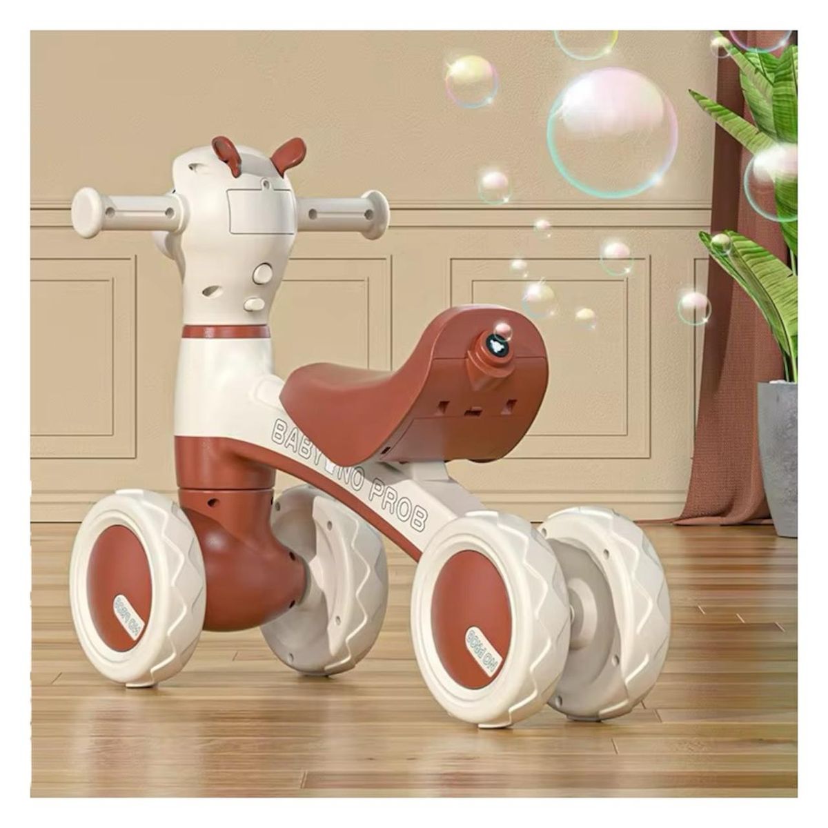 GENERICO - Montable Para Bebé Lanza Burbujas Musical Con Luces Verde