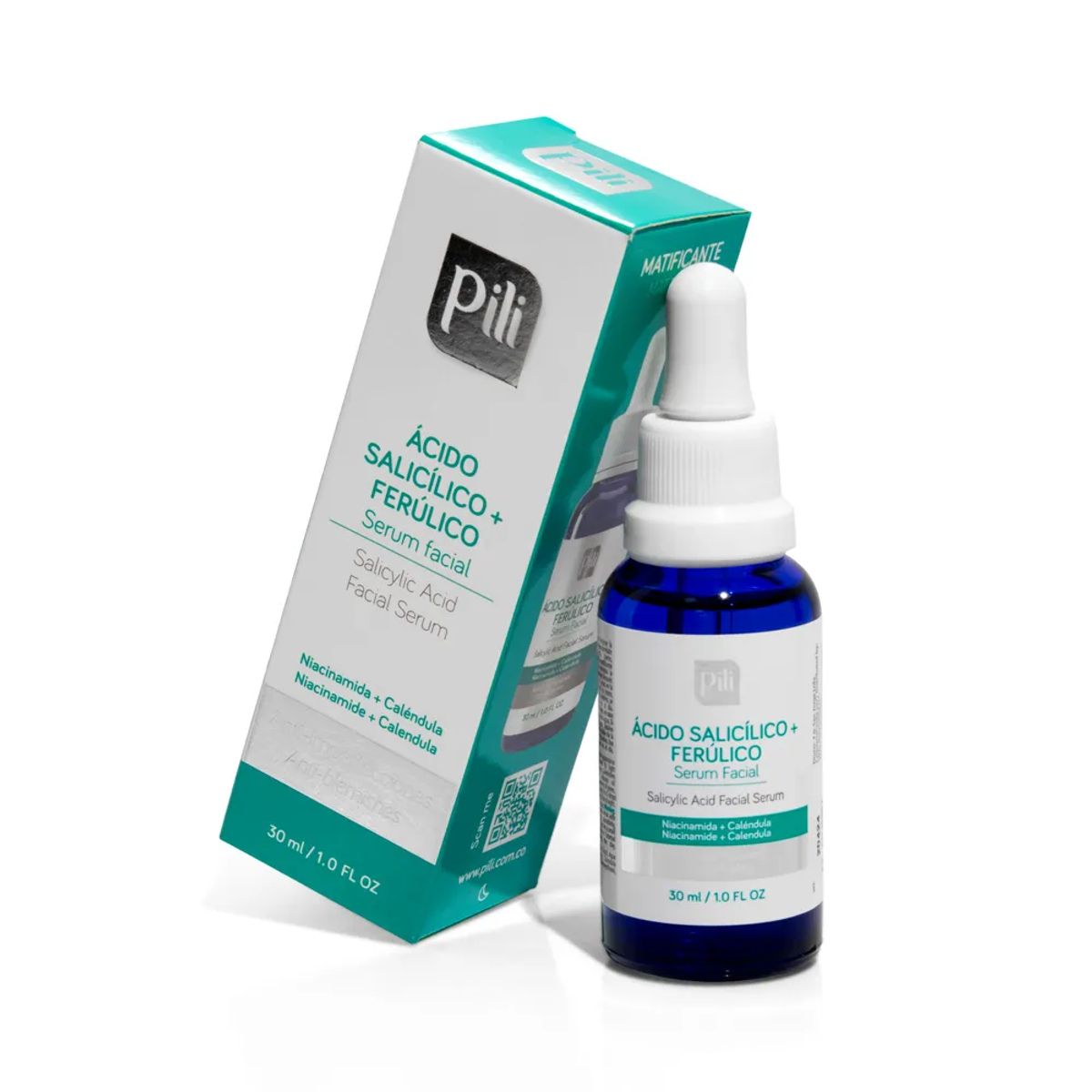PILI - Serum Acido Salicilico + Ferulico Pili 30ml
