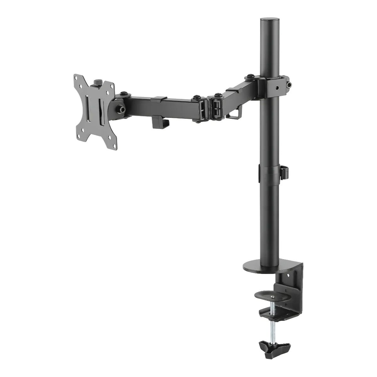 ERGONOMUS - Soporte Brazo para Pantalla Monitor 319 Con Prensa para Mesa Color Neg