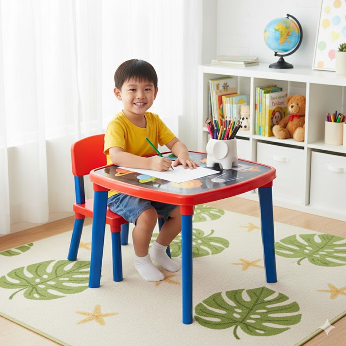 GENERICO - Mesa Infantil Armaty Decorada Astronauta