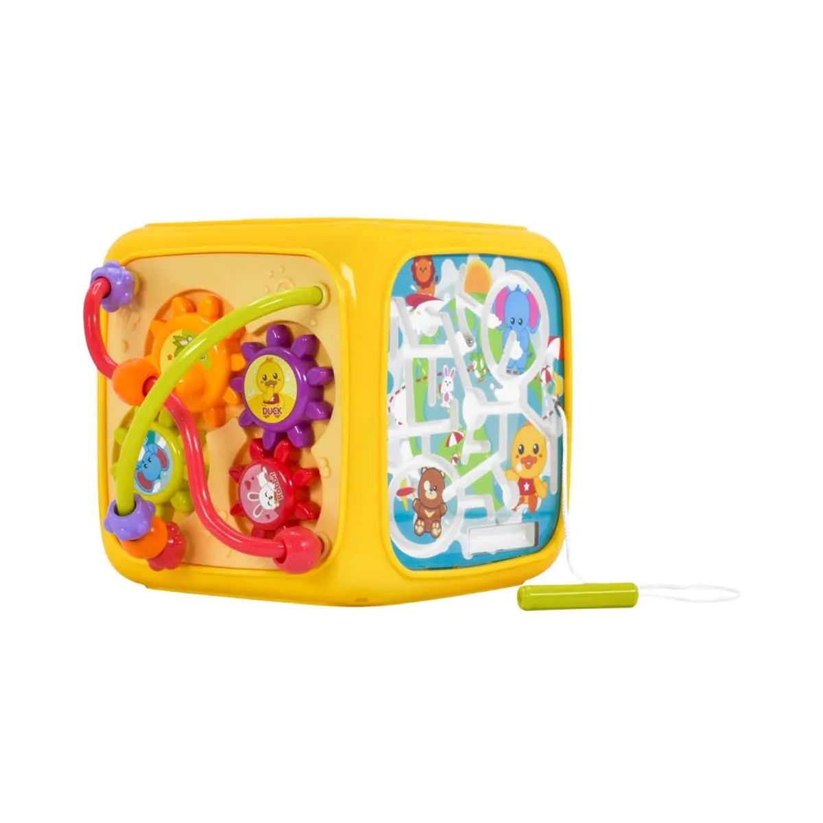 MONKEY BRANDS - Cubo Musical Interactivo 6 Actividades Baby Mine