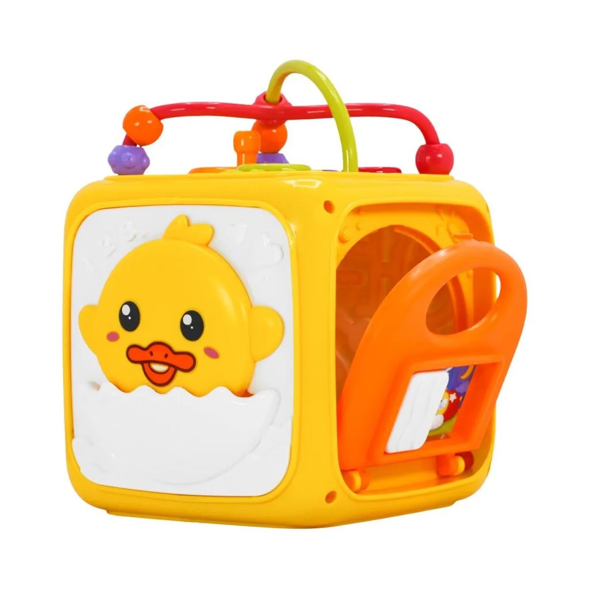 MONKEY BRANDS - Cubo Musical Interactivo 6 Actividades Baby Mine