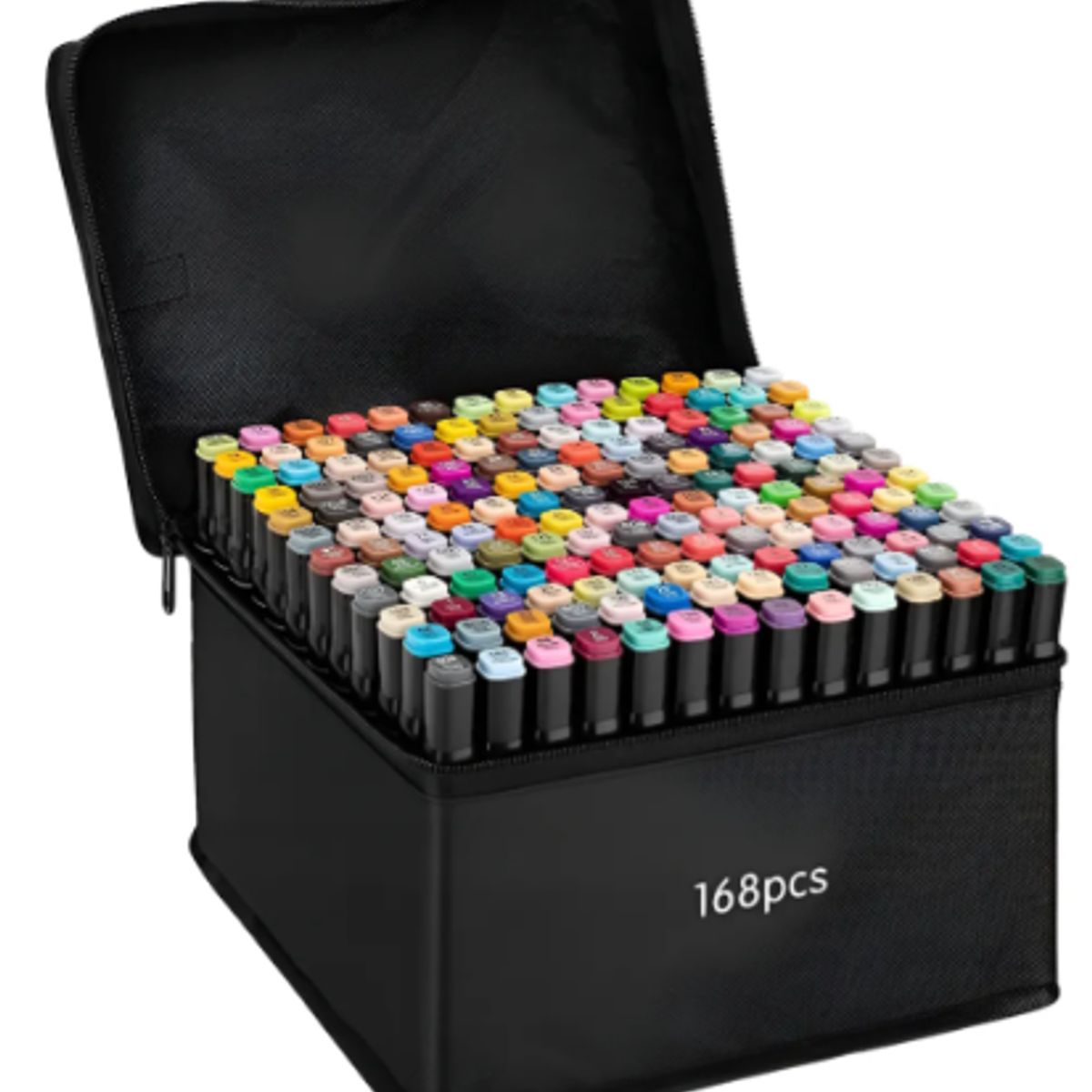 TOUCH - Kit Marcadores Doble Punta X 168 Piezas Escritorio