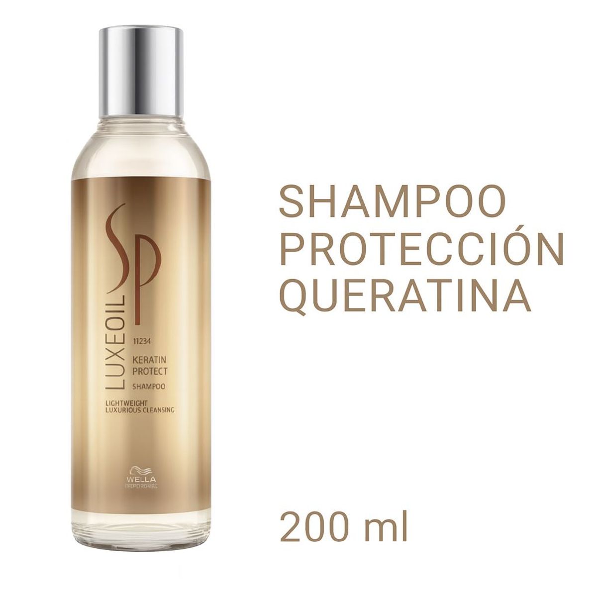 WELLA - Shampoo Luxe Oil Wella Proteccion Keratina