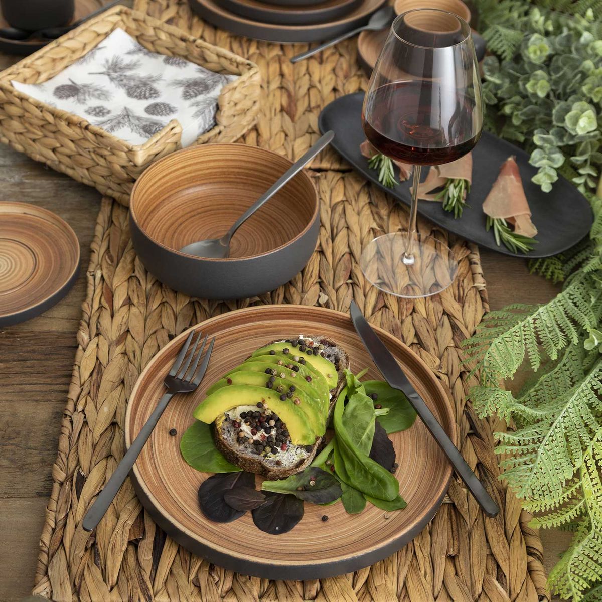 AMBIENTE GOURMET - Tazon sopa dolce 850ml setx2