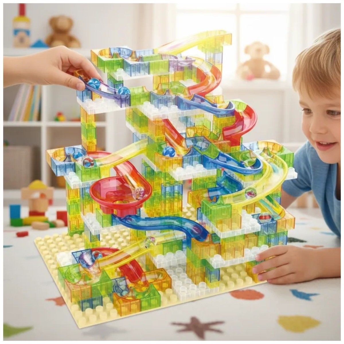 GENERICO - Bloques De Construcción Armable Juego Didáctico Niños 306 Piezas