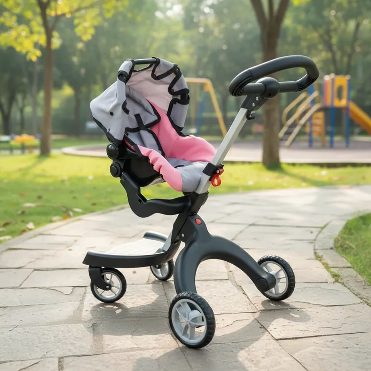 GENERICO - Coche Infantil De Muñecas 2 En 1 Paseador, Silla de Carro Top Quality, Juego de Roles