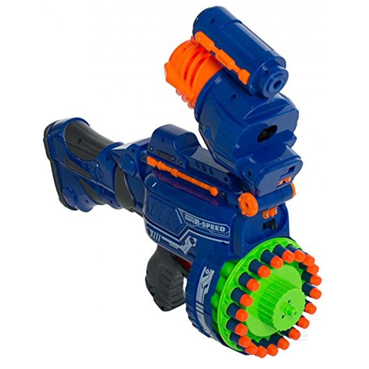 DISTRIBUCIONES GUZ SAS - Pistola Blaze Storm Automática 40 Dardos Juguete