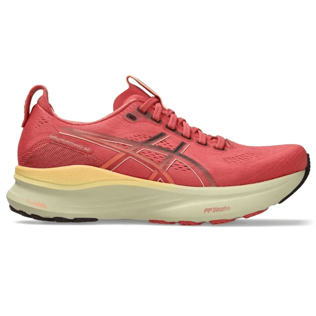 ASICS - Asics Gel-Kayano 32 Tenis rosado de mujer para correr