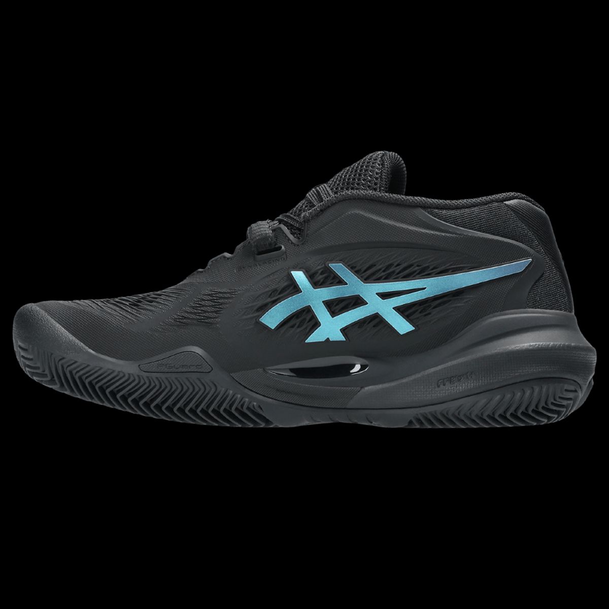 ASICS - Asics Gel-Resolution X Clay Night Energy Tenis negro de mujer para tenis