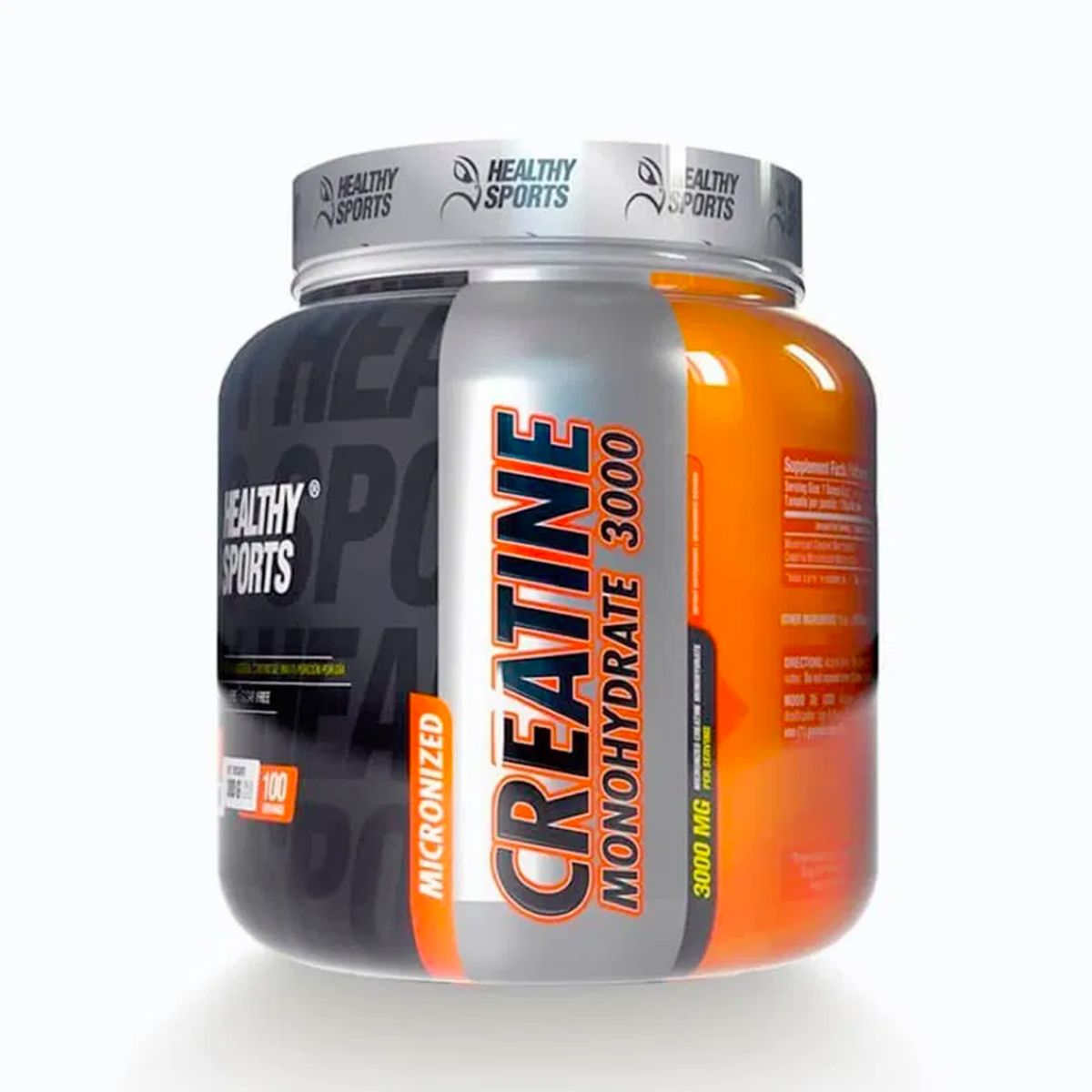 HEALTHY SPORTS - Creatina Monohidratada 3000 100 Servicios Healthy Sports