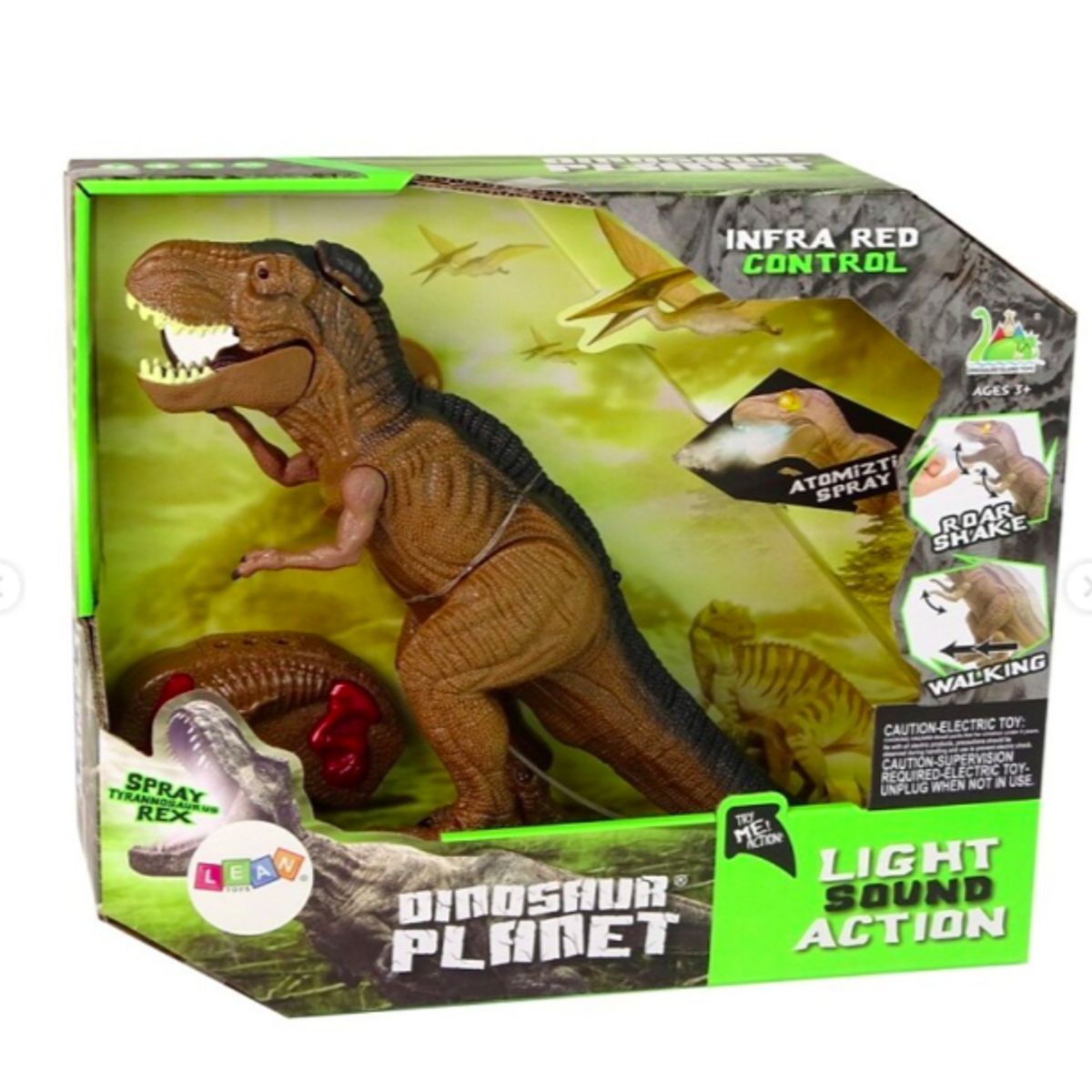 GENERICO - Muñecos juguete dinosaurio a control