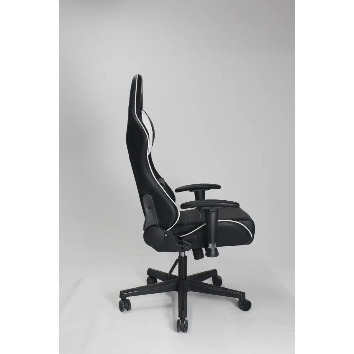 GENERICO - Silla De Oficina Gamer Gaming Reclinable Giratoria Negro Blanco