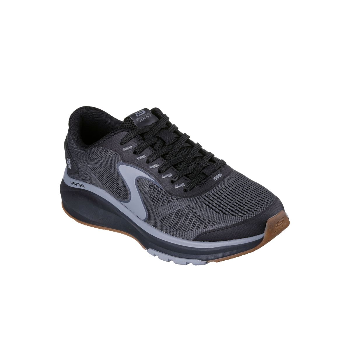 SKECHERS - Tenis Skechers Hombre Vertex Air-Cooled MF Negro Gris