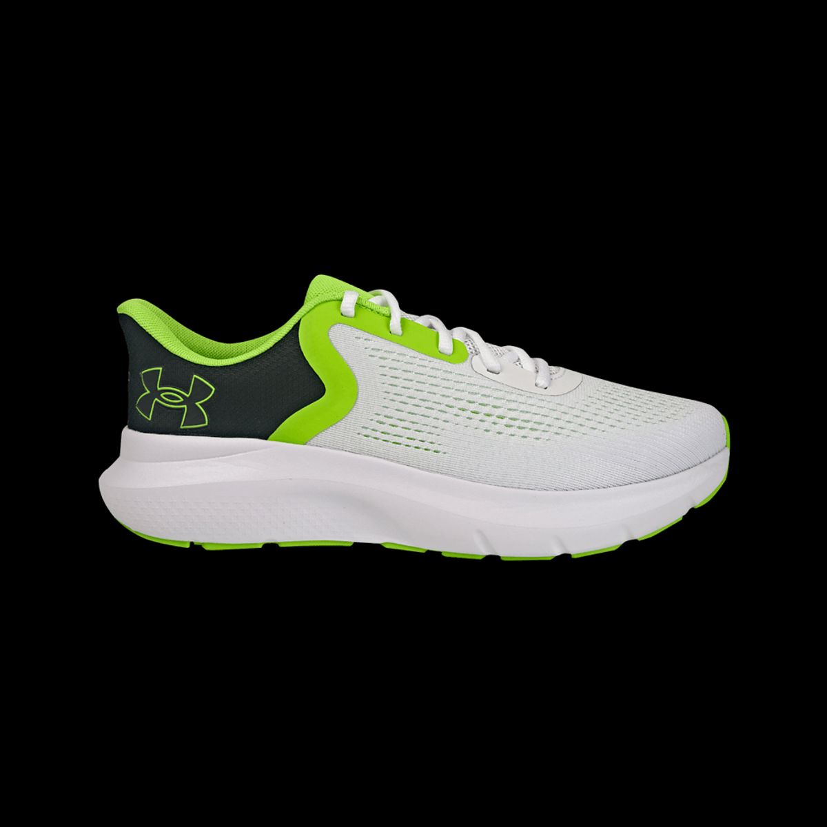 UNDER ARMOUR - UA Charged Rogue 5 Tenis blanco de hombre para correr