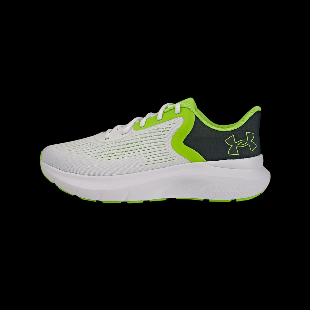 UNDER ARMOUR - UA Charged Rogue 5 Tenis blanco de hombre para correr