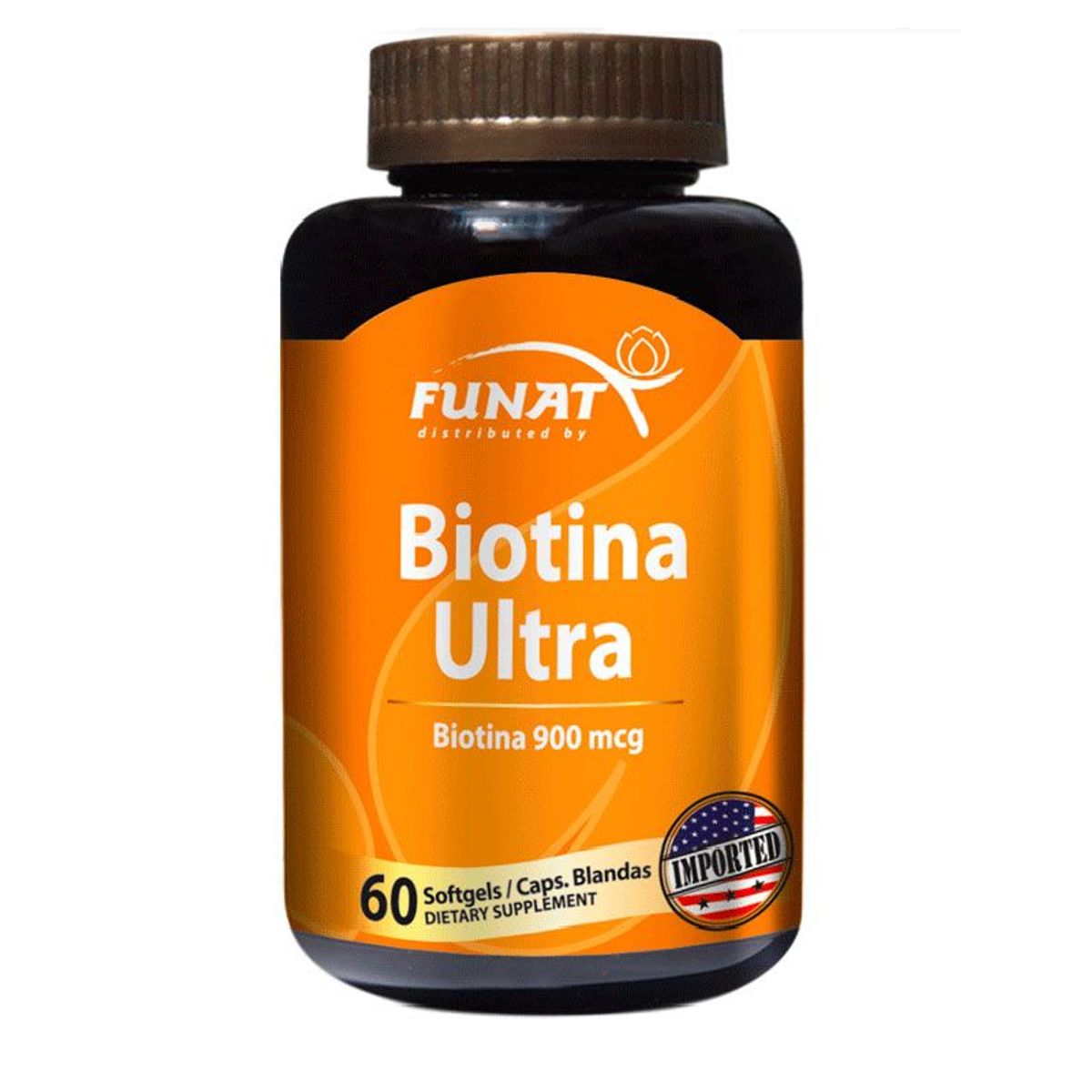 FUNAT - SUPLEMENTO DE BIOTINA ULTRA X 60U + VITAMINAS + MINERALES  FUNAT