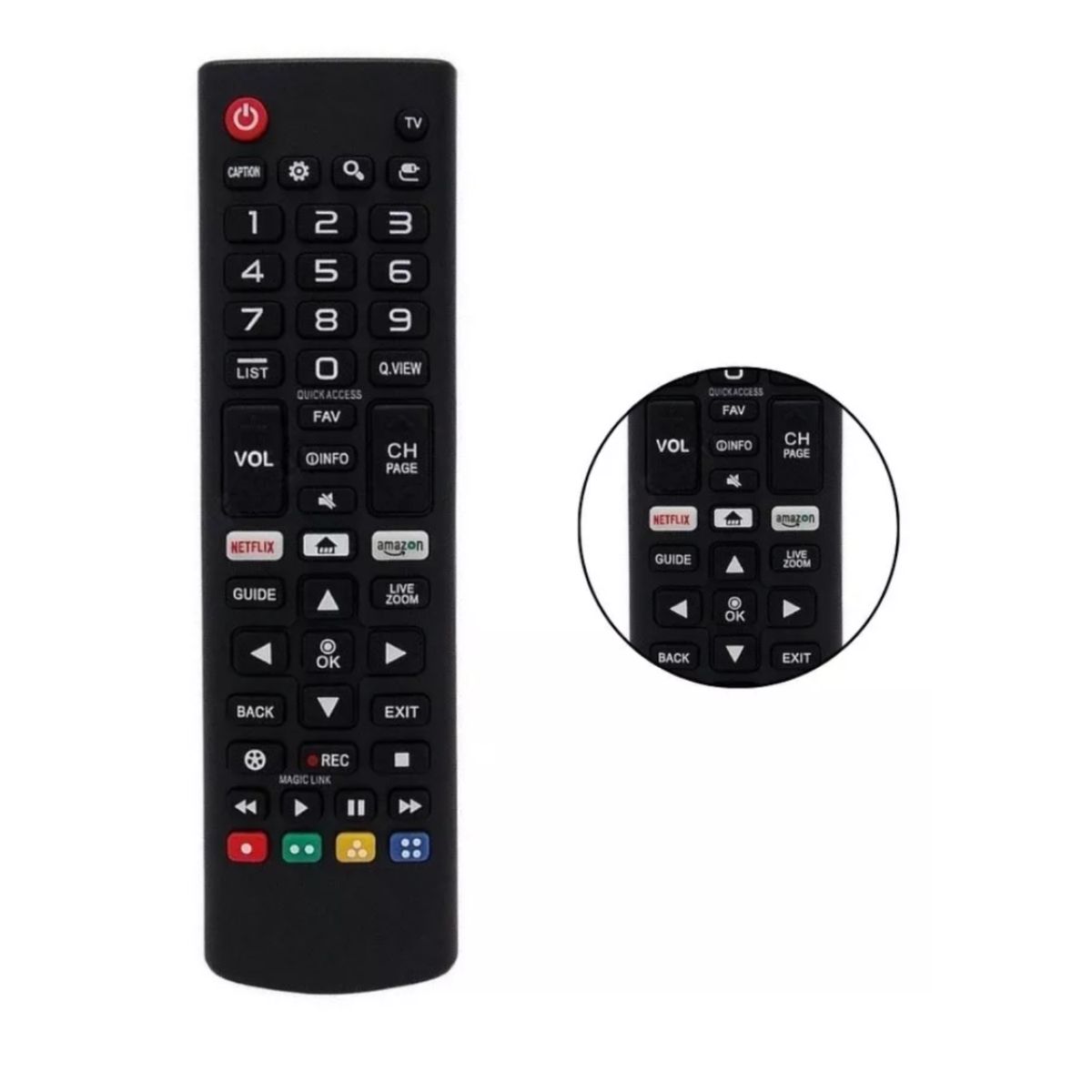 GENERICO - Control Remoto Tv Compatible con Lg