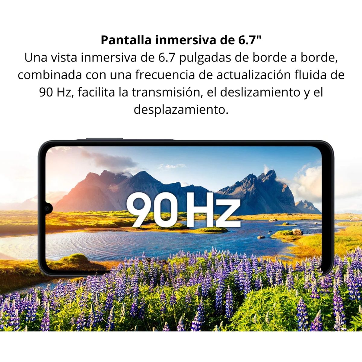 SAMSUNG - Celular Samsung Galaxy A07 Dual SIM 67 64GB 4GB 50MP IP54 5000mAh Negro