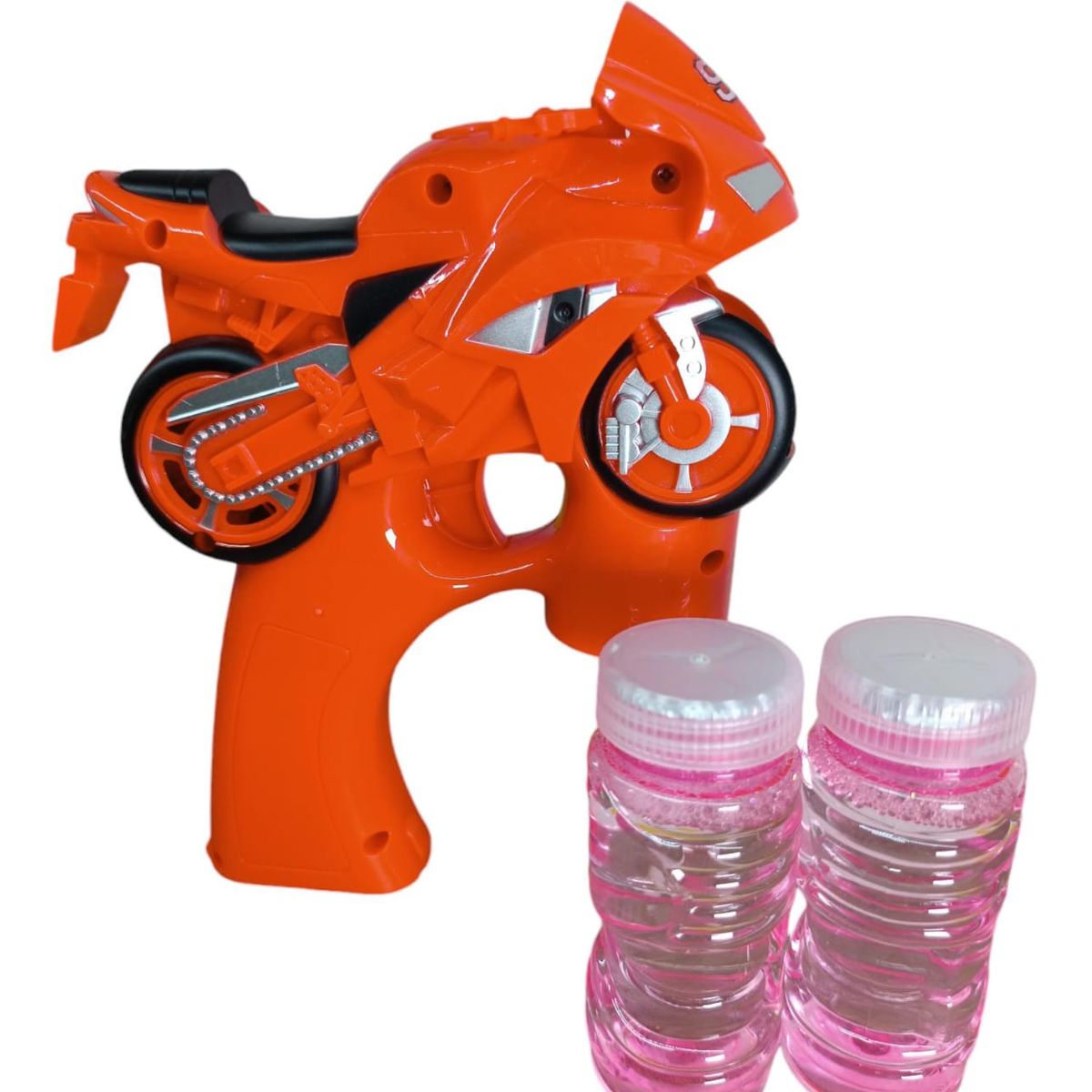 GENERICO - Pistola Moto de Burbujas