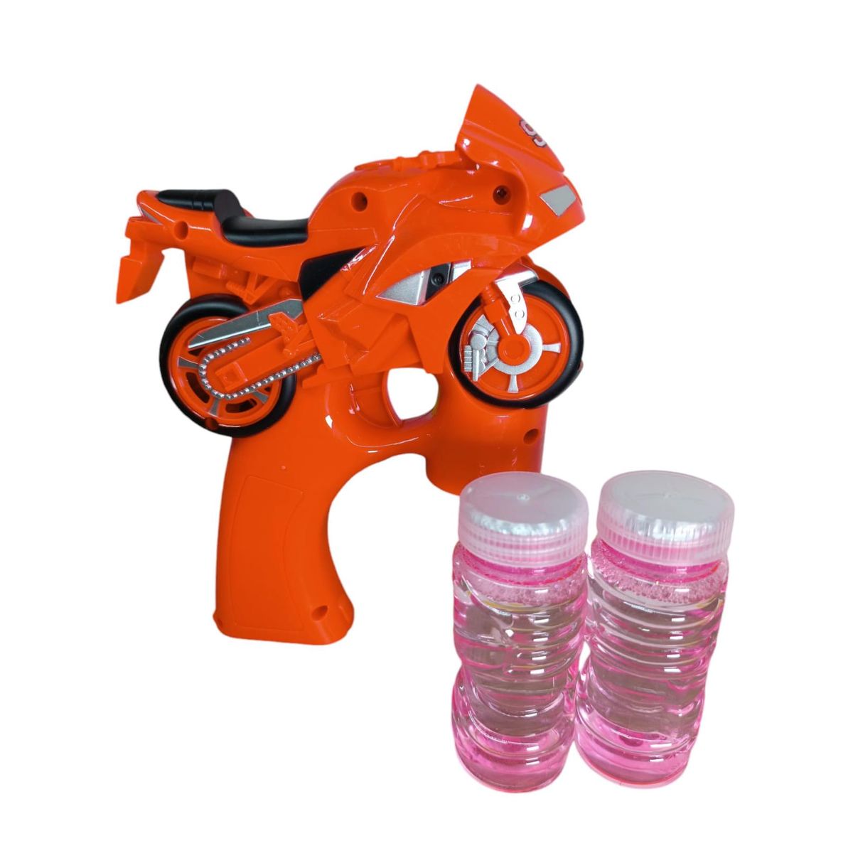 GENERICO - Pistola Moto de Burbujas