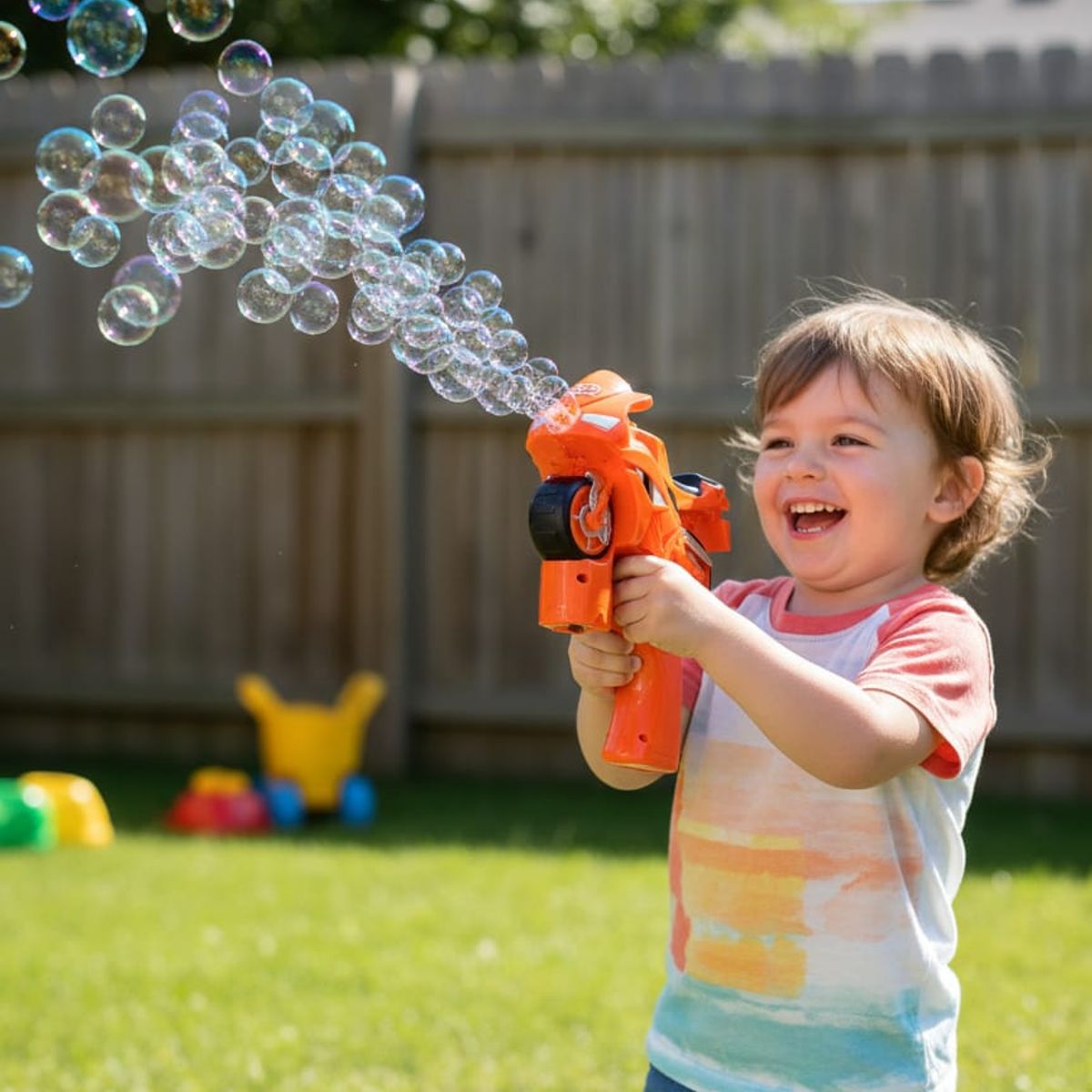 GENERICO - Pistola Moto de Burbujas