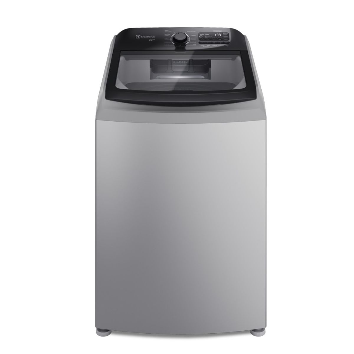 ELECTROLUX - Lavadora Electrolux Carga Superior 22kg con Cierre Fácil Gris LS22D