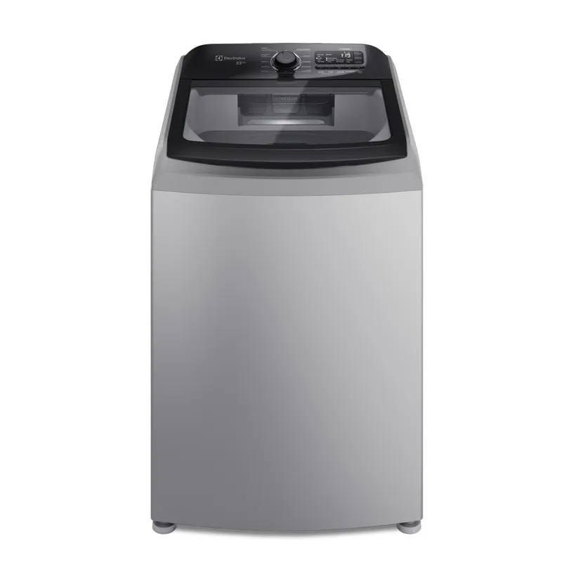 ELECTROLUX - Lavadora Electrolux Carga Superior 22kg con Cierre Fácil Gris LS22D