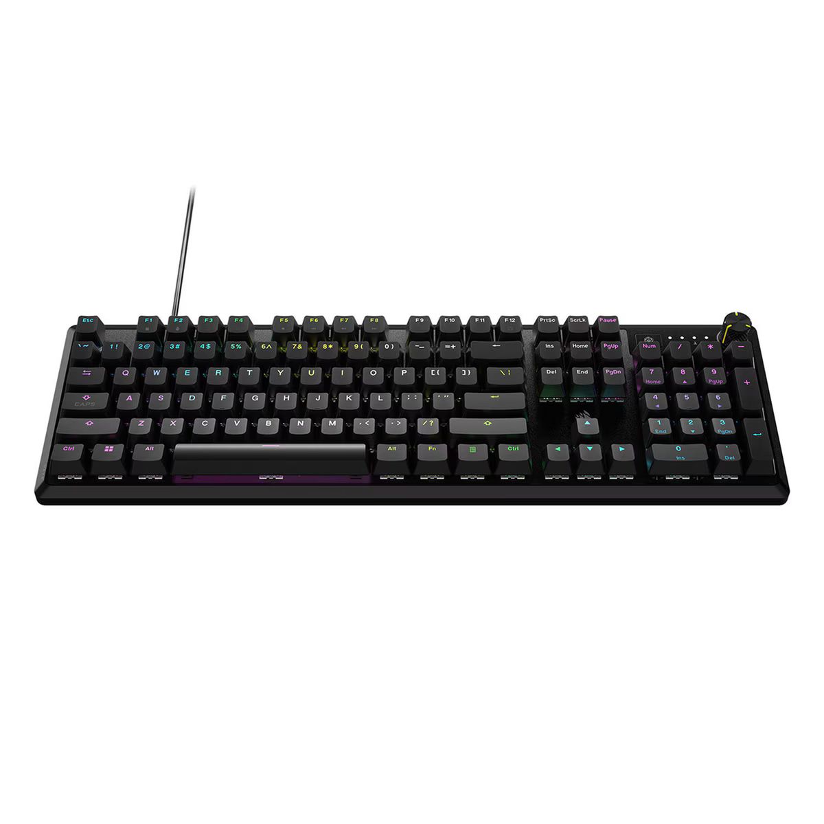 CORSAIR - Teclado K70 CORE MECANICO Corsair Respuesta Rápida y Teclas Suaves