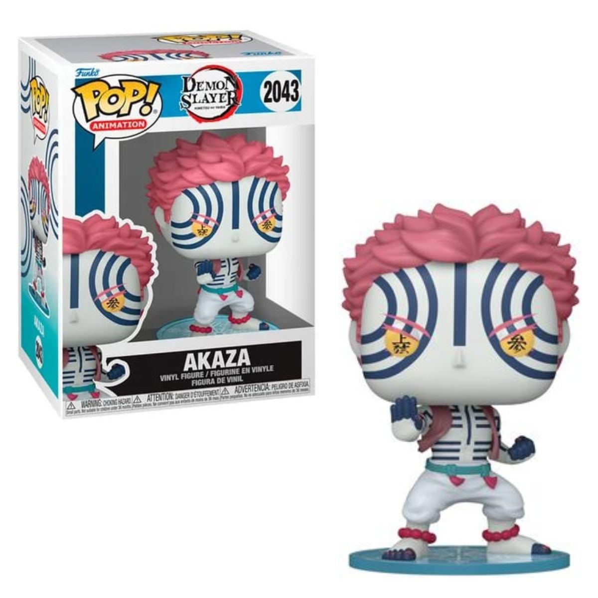 FUNKO - Funko Pop Akaza Luna Superior 2043 de Demon Slayer