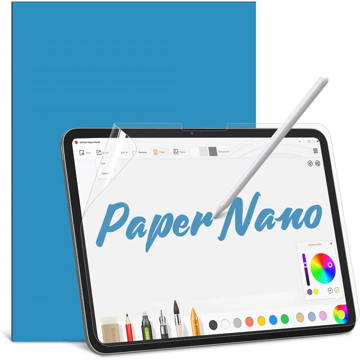 GENERICO - Protector De Pantalla Tipo Papel Paper-like Para Ipad Air 11M2M3
