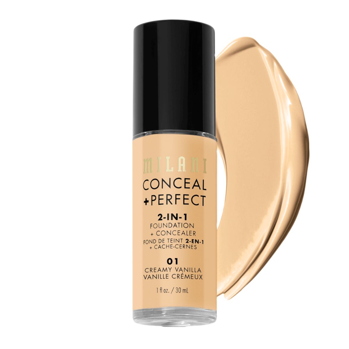 MILANI COSMETICS - MILANI CONCEAL+PERFECT 2-EN-1 01 CREAMY VANILLA