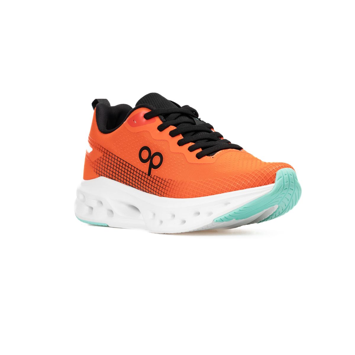 OCEAN PACIFIC - Tenis para Hombre OP De Running Pro Negros y naranja