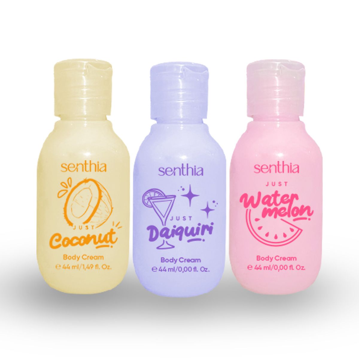 SENTHIA - Set Mini Cremas Just x 3