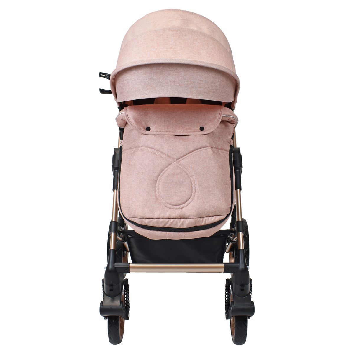 HAPPY BABY - Coche Bebe Moises Gadi Happy Baby Rosado