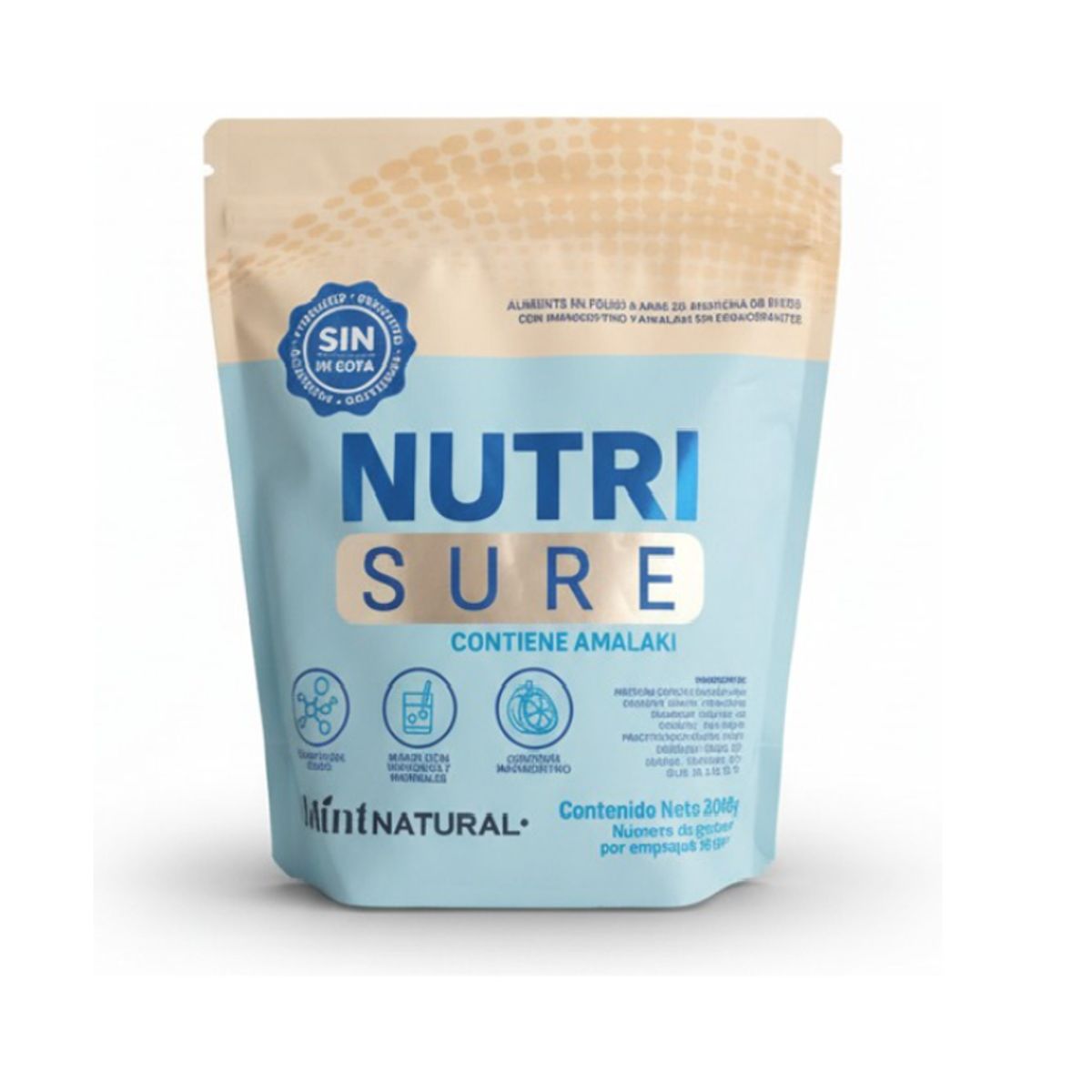 MIND NATURALS - ALIMENTO EN POLVO CON PROTEINA DE SUERO+ VITAMINAS + MINERALES NUTRI SURE