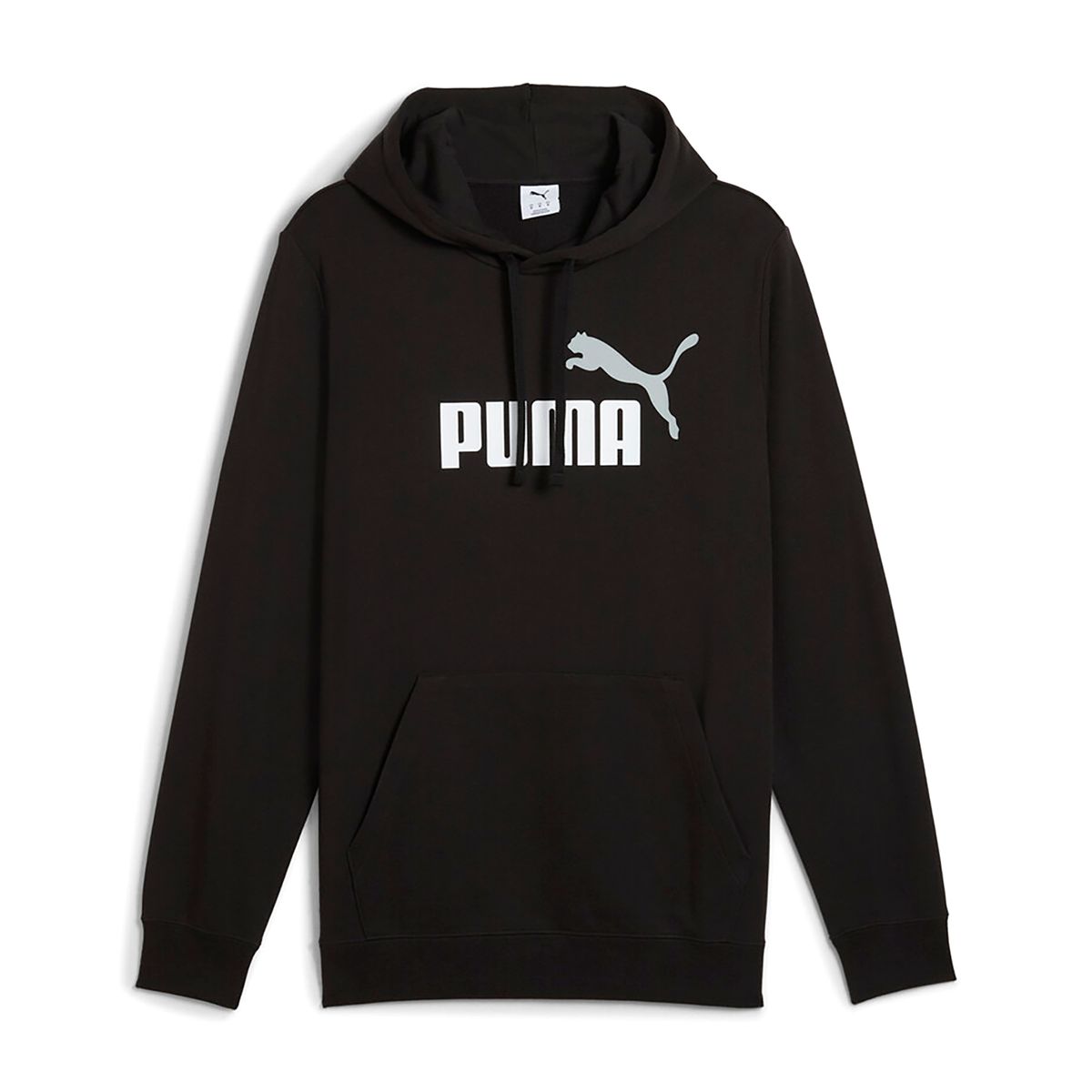 PUMA - Hoodie Puma Original Ess 2 Color No 1 Logo Negro Hombre