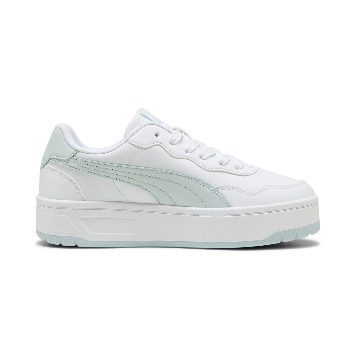 PUMA - Tenis Puma Court Lally Skye Original Blanco Azul Mujer