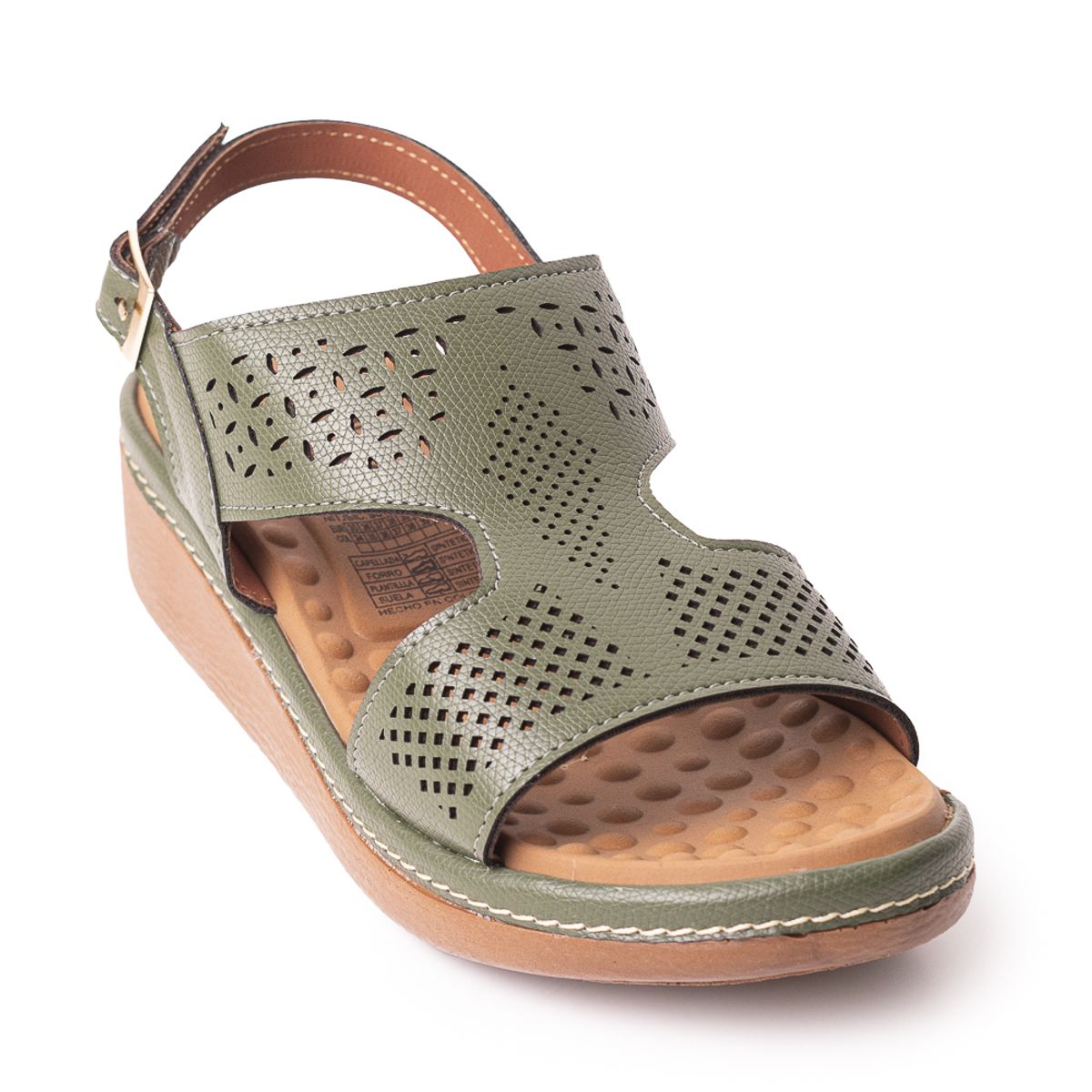 PRICE SHOES - Price Shoes Sandalias Confort para Mujer 6925456OLIVA