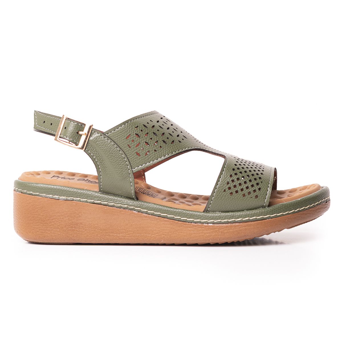 PRICE SHOES - Price Shoes Sandalias Confort para Mujer 6925456OLIVA