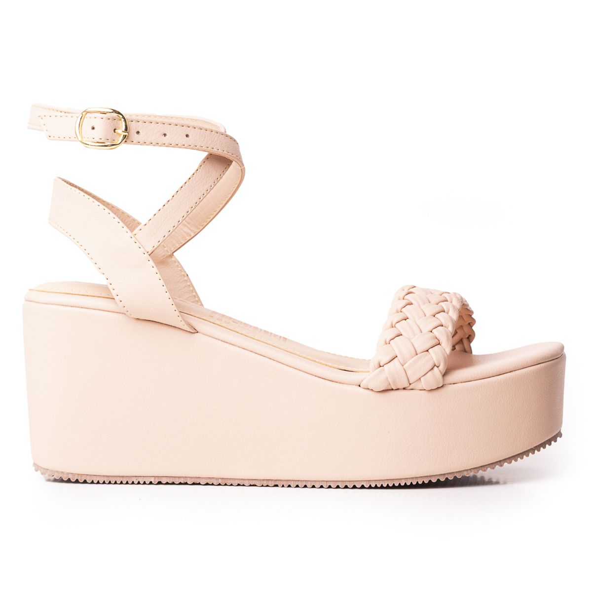PRICE SHOES - Price Shoes Plataforma para Mujer 9521255NUDE