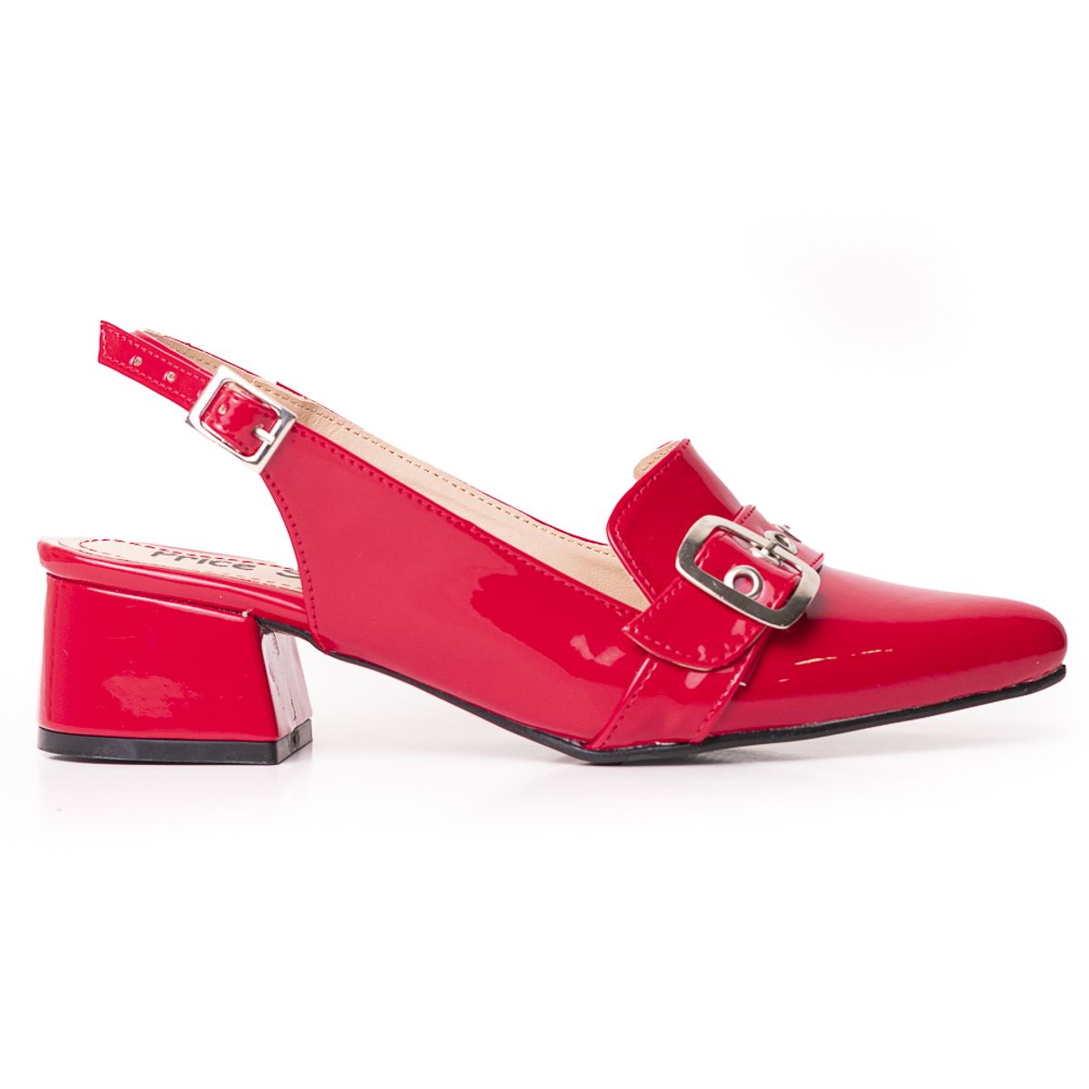 PRICE SHOES - Price Shoes Tacon Bajo para Mujer 9721221ROJO