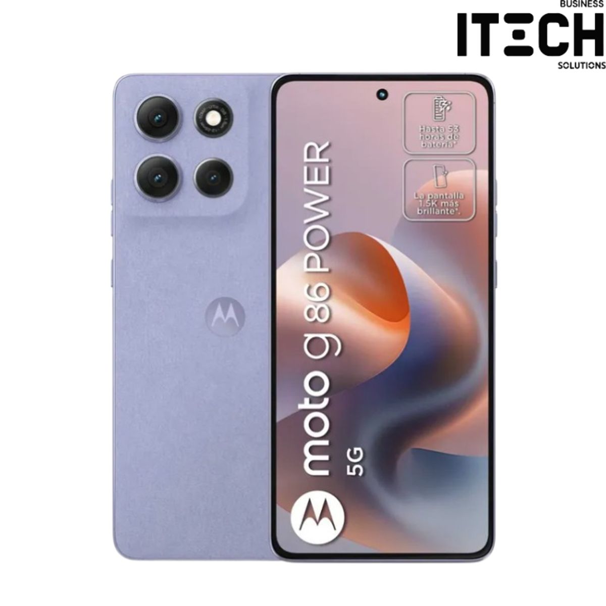 MOTOROLA - Celular Motorola G86 Power 5G 8 GB RAM / 256 GB ROM – Lila