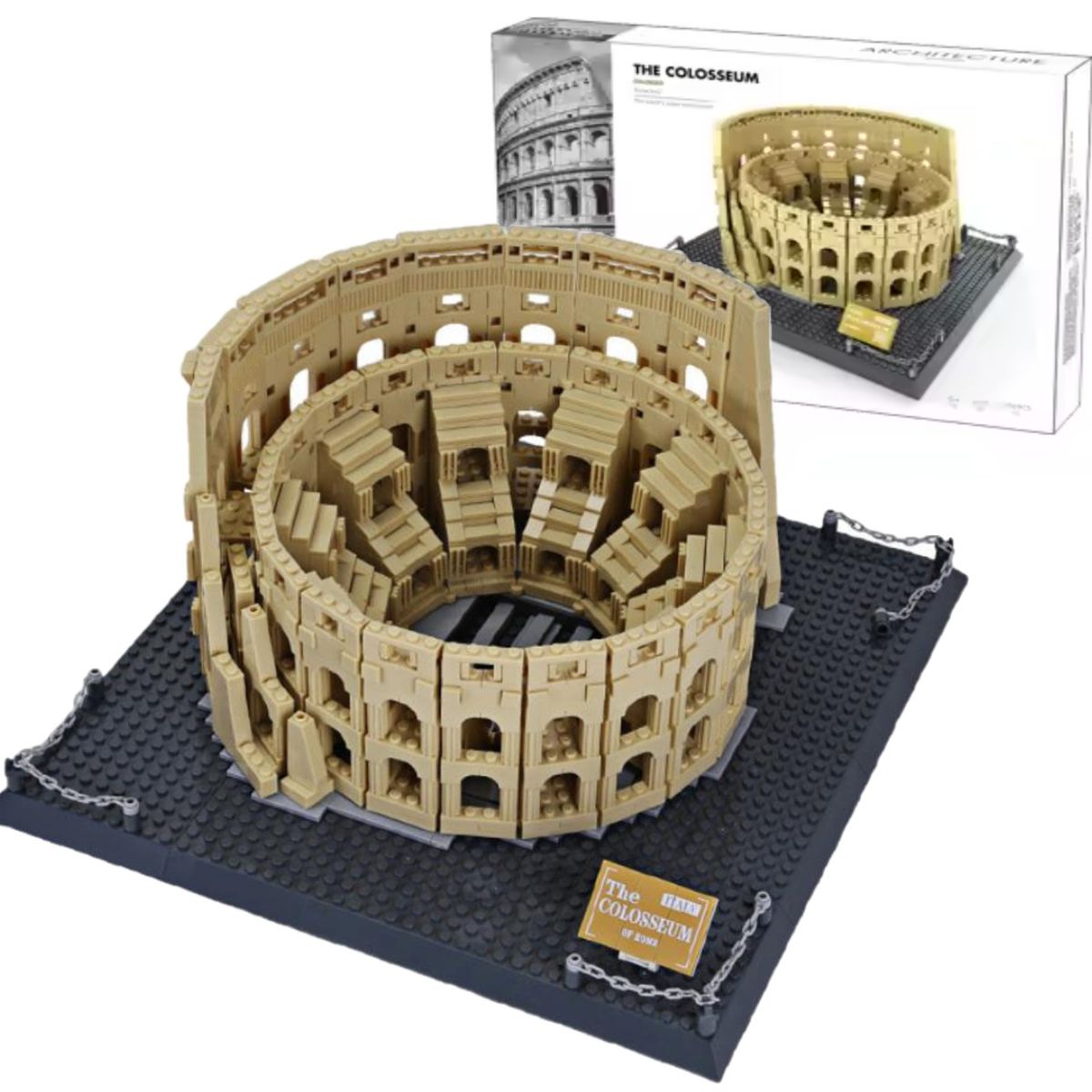 OTRAS MARCAS - Bloques De Construcción Coliseo De Roma 1756 Piezas