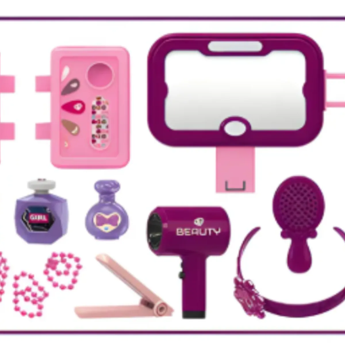 GENERICO - Tocador Infantil  Con Luces Y Sonidos De Belleza