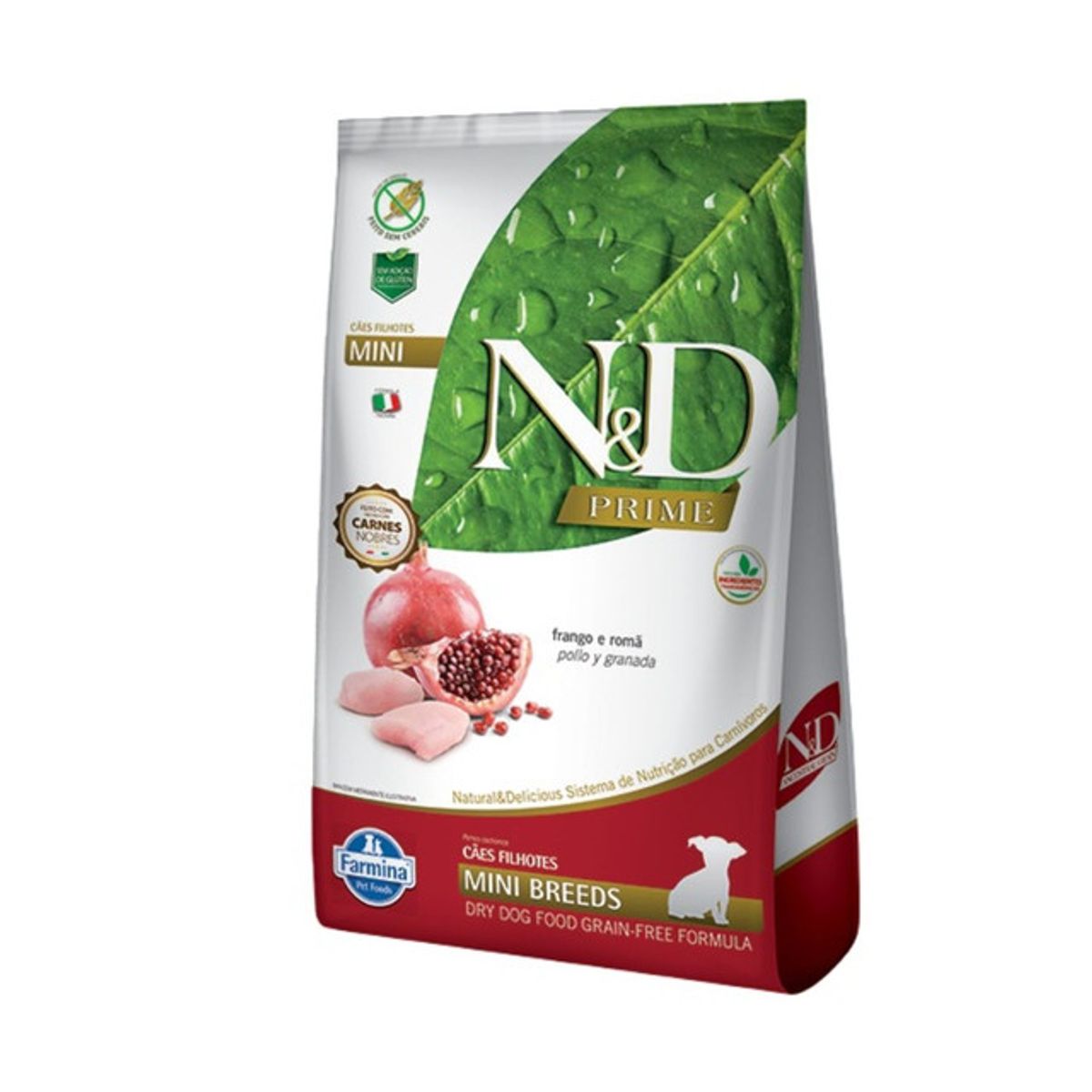 PET SPA - Alimento Para Perro N&D Prime Cachorro Raza Pequeña Pollo 2,5 Kg