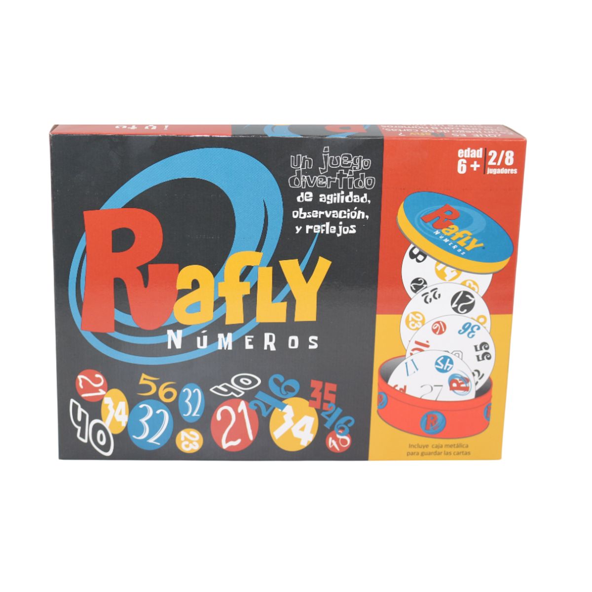 JUGUETELANDIA - Juego de Mesa Rafly Números Caja
